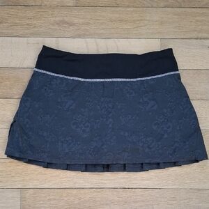 Lululemon Athletica Dark Gray Skater Skirt